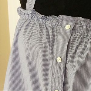 J. Crew Tops - J. Crew Pinstripe Button Down Tank Top Size 8 J. Crew Tops - J. Crew Pinstripe Button Down Tank Top Size 8